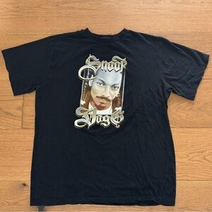 Snoop Dogg Cross Colours Vintage 90s Hip
Hop T-Shirt - Ladies L - Black - EUC
